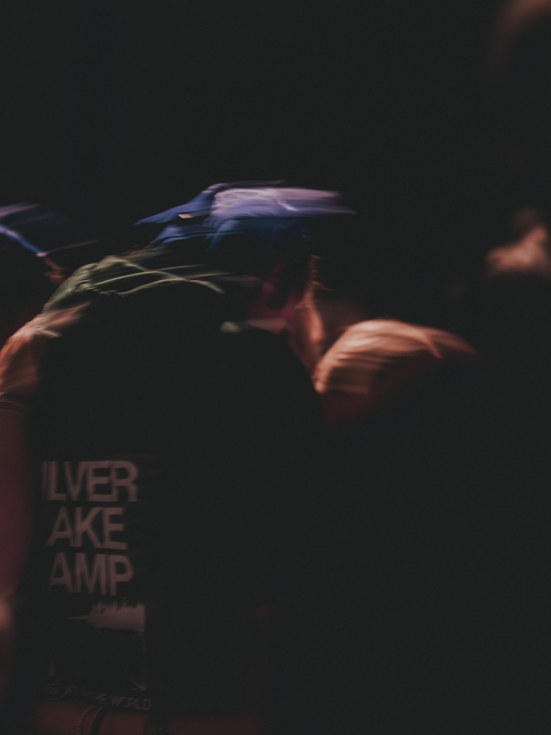 Students gathered at Silver Lake Camp