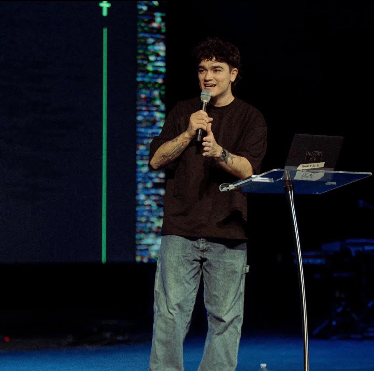 Speaker sharing at Youth Alive
