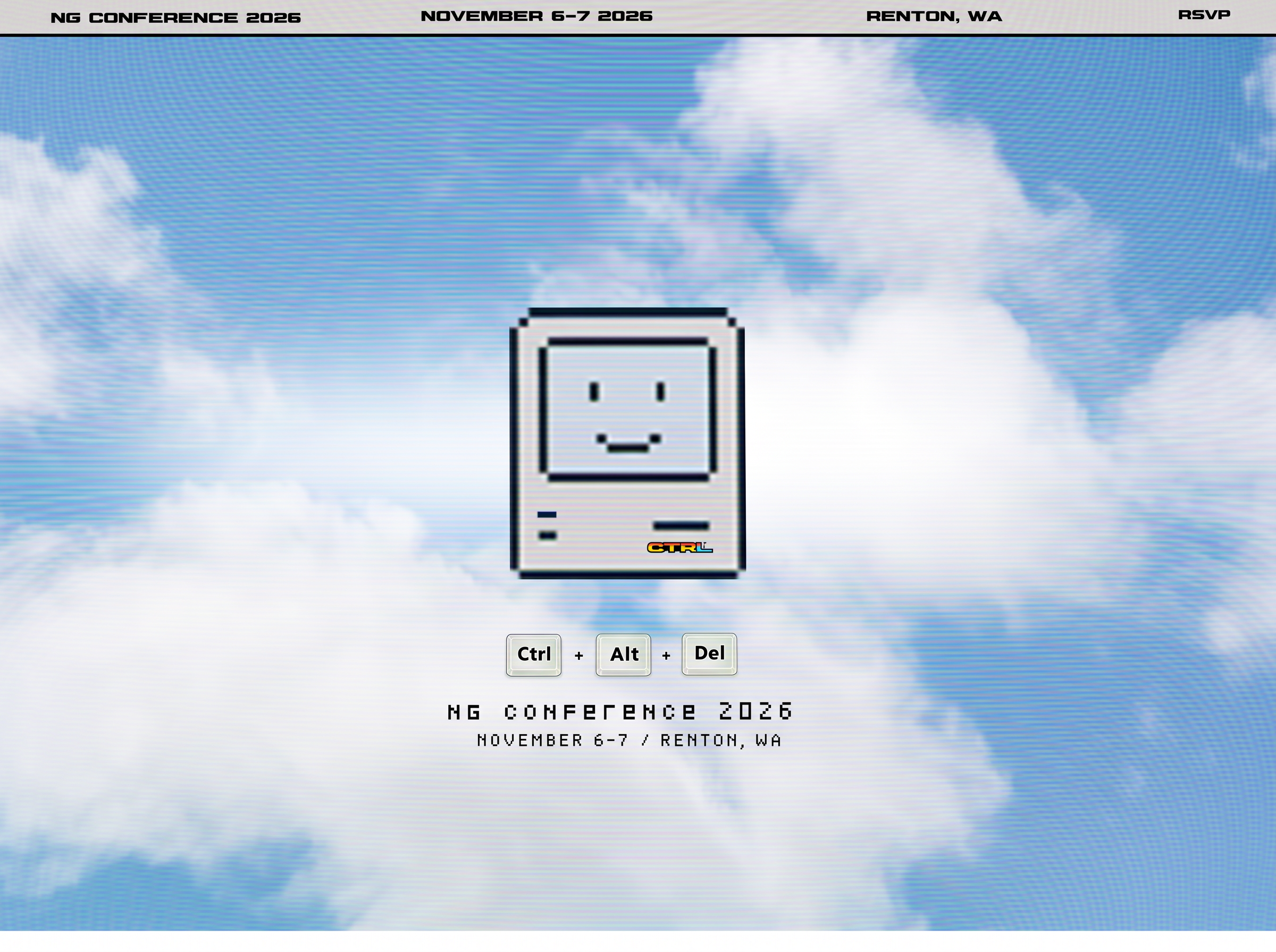 CTRL computer graphic for the Next Gen Conference